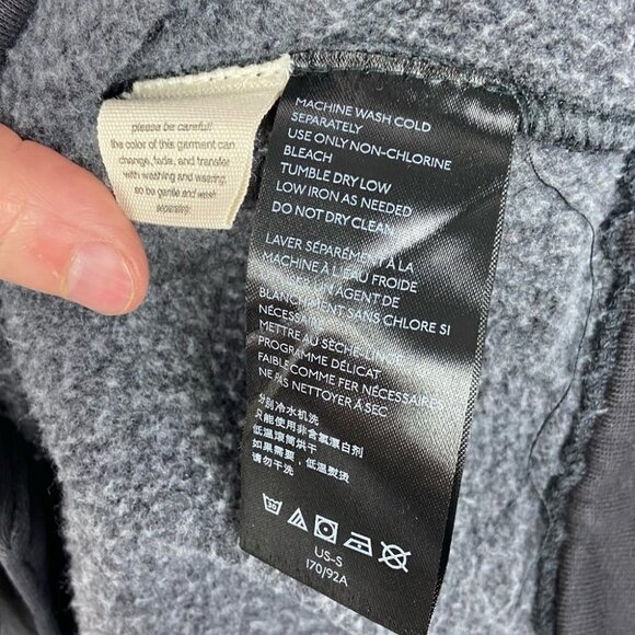 NWT Free People‎ Dreamers Charcoal Jacket Sweatshirt Size Small New With Tags S - Picture 11 of 15